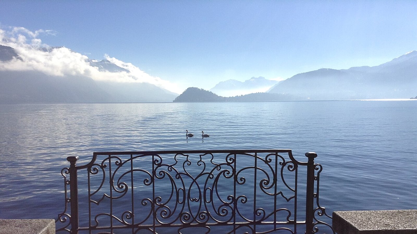 Menaggio waterfront on Lake Como